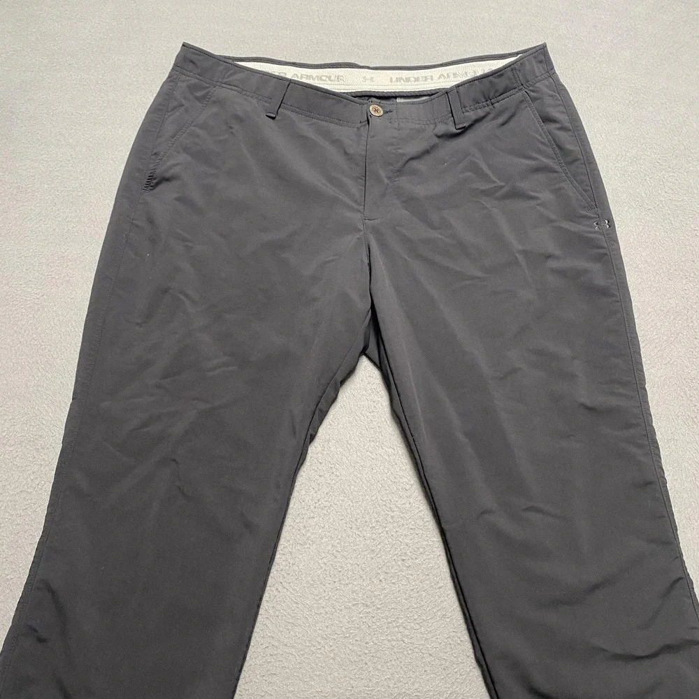 Under Armour Pants Mens 40x30‎ Gray Golf Performance Stretch Lightweight 1342264